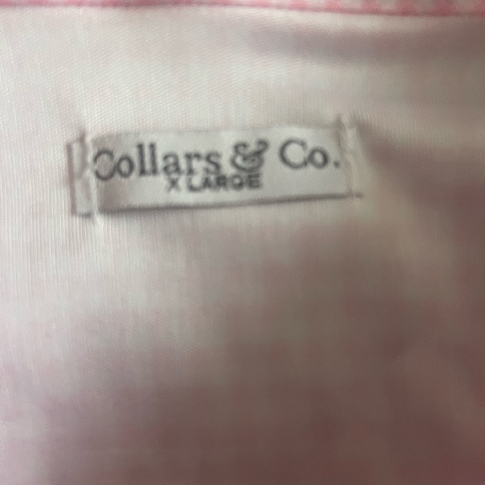 Collars & Co. Pink Men's Polo Shirt